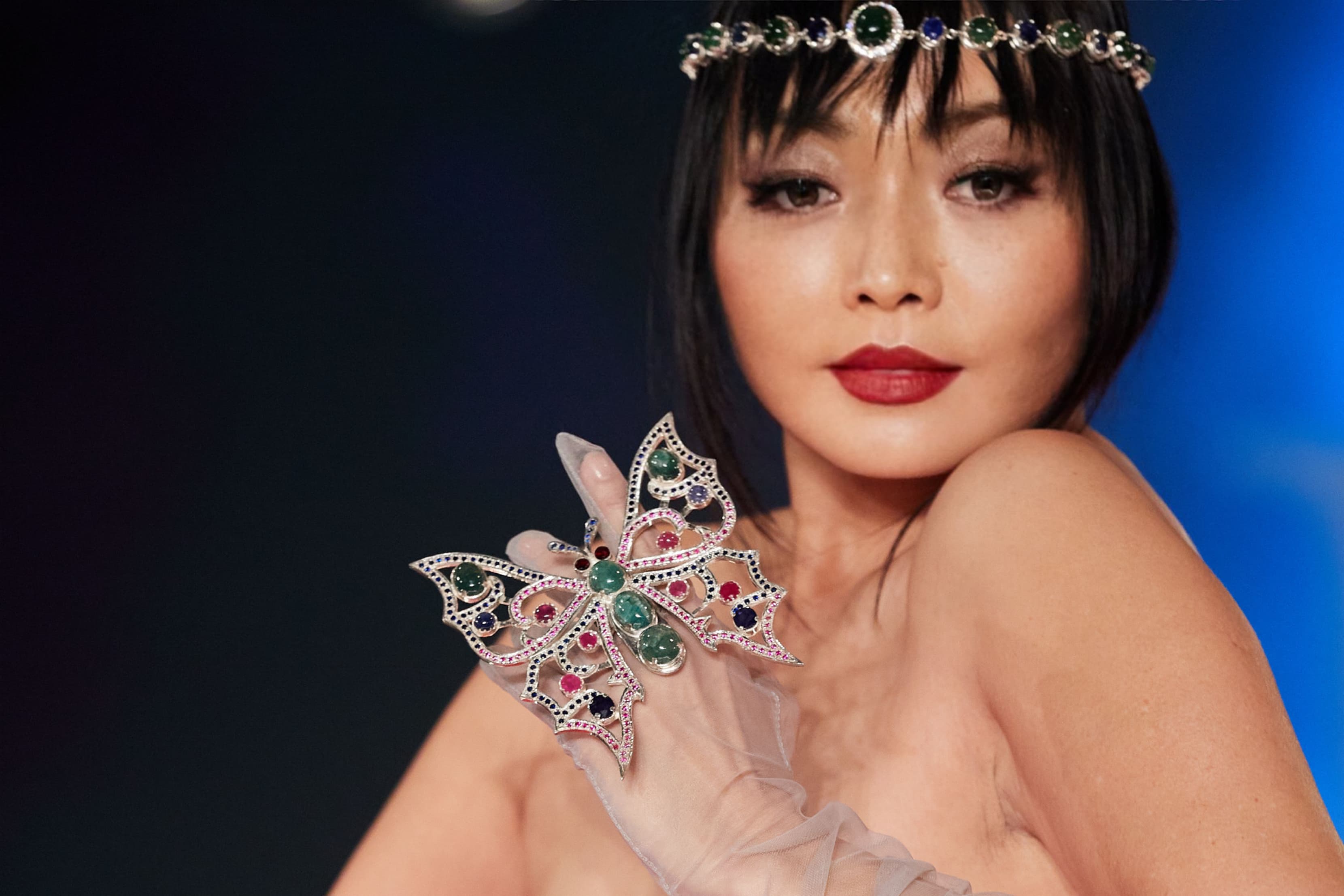 N/A (Jeweled Butterfly Brooch)