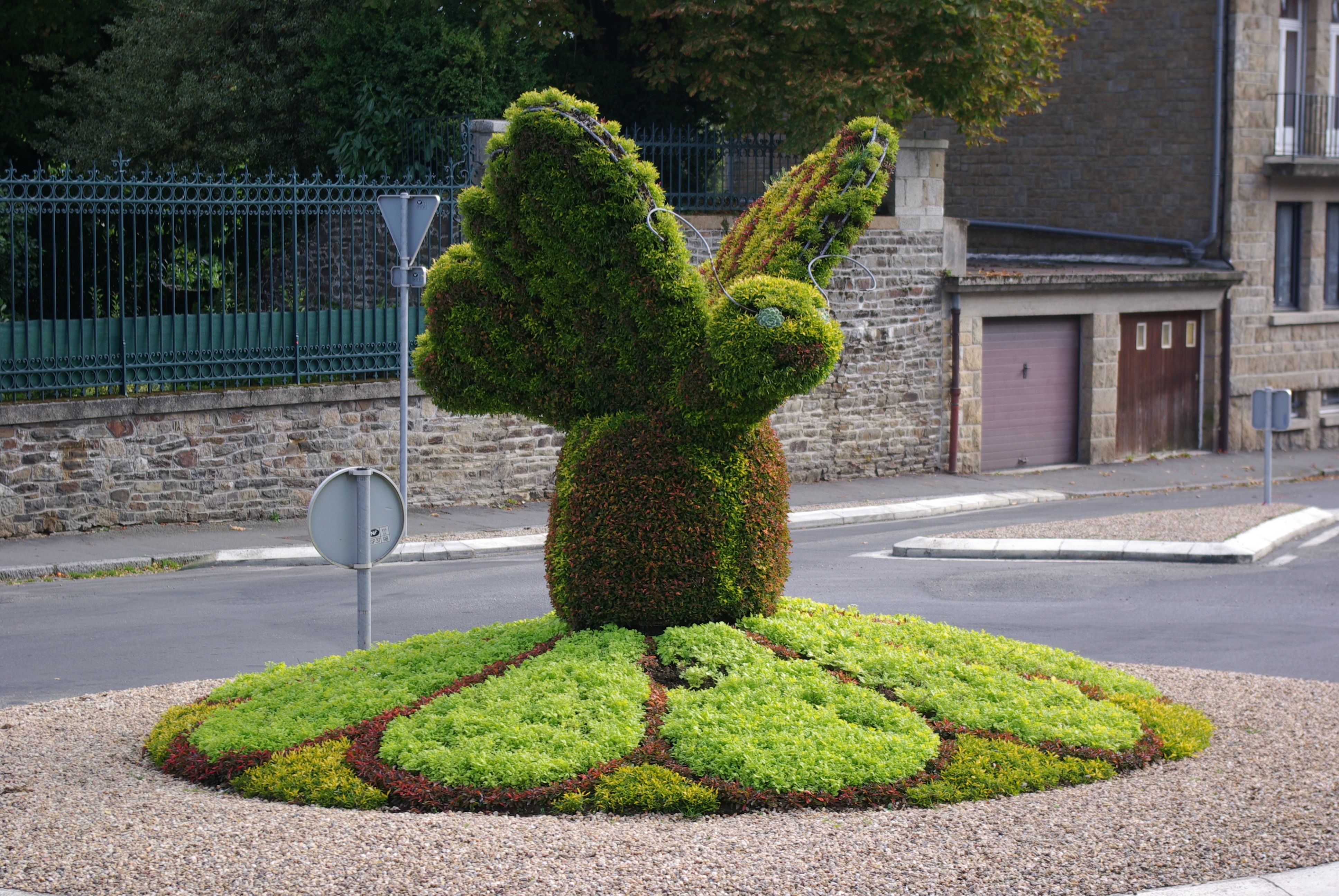 Butterfly Topiary Sculpture