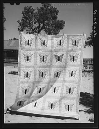 Artistic Butterfly Applique (Quilt)