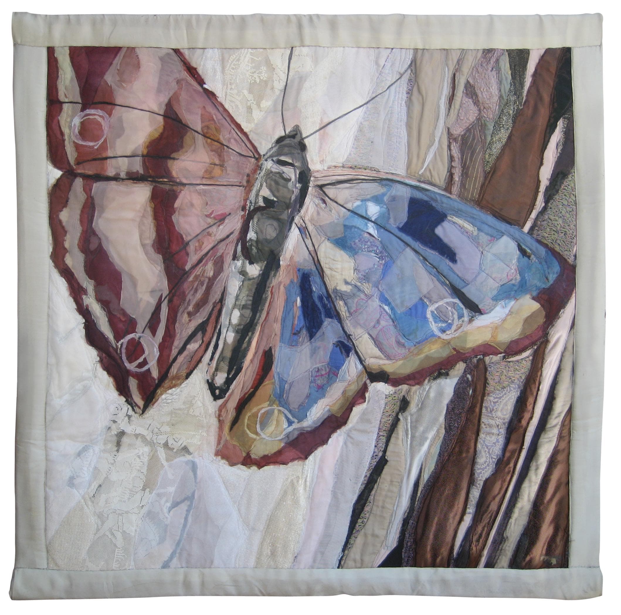 Artistic Butterfly Representation (Textile Art)