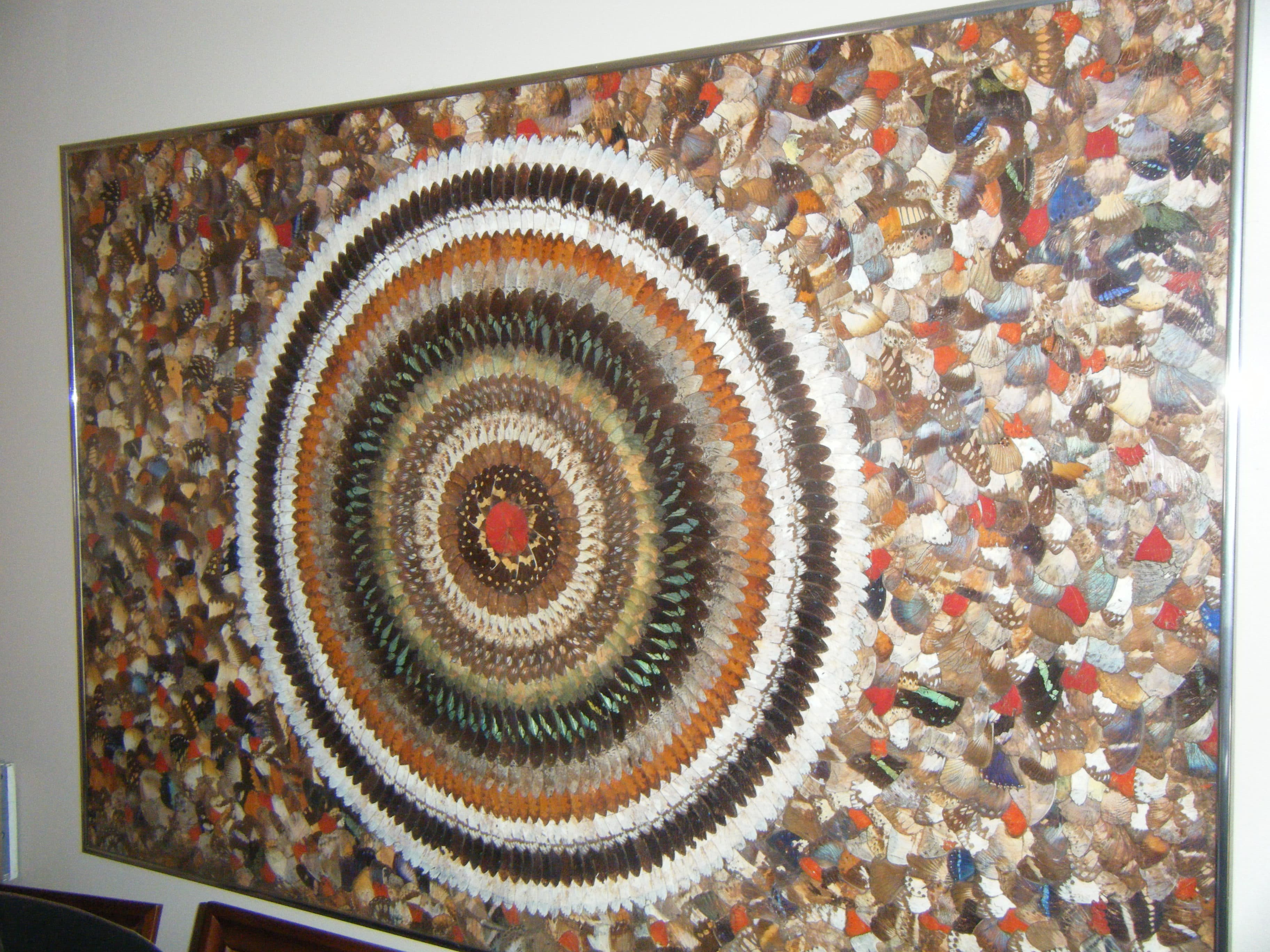 Butterfly Wing Mosaic Art