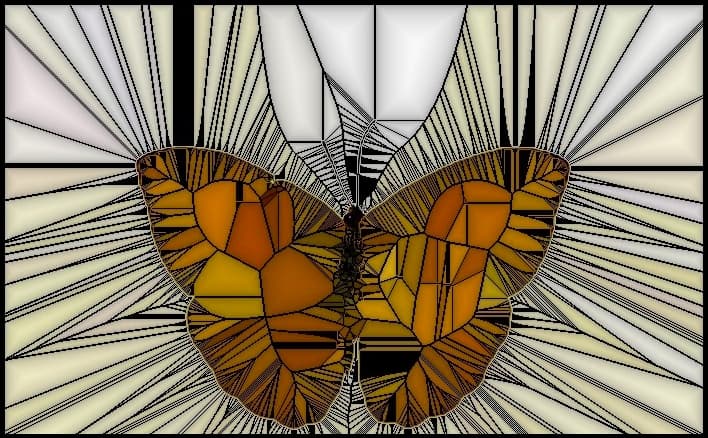 Artistic Butterfly Rendering
