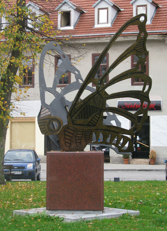 Butterfly Sculpture (Karlovac)