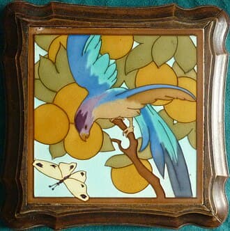 Artistic representation of a butterfly