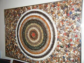 Butterfly Wing Mosaic Art