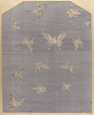 Embroidered Butterflies (Artistic Representation)