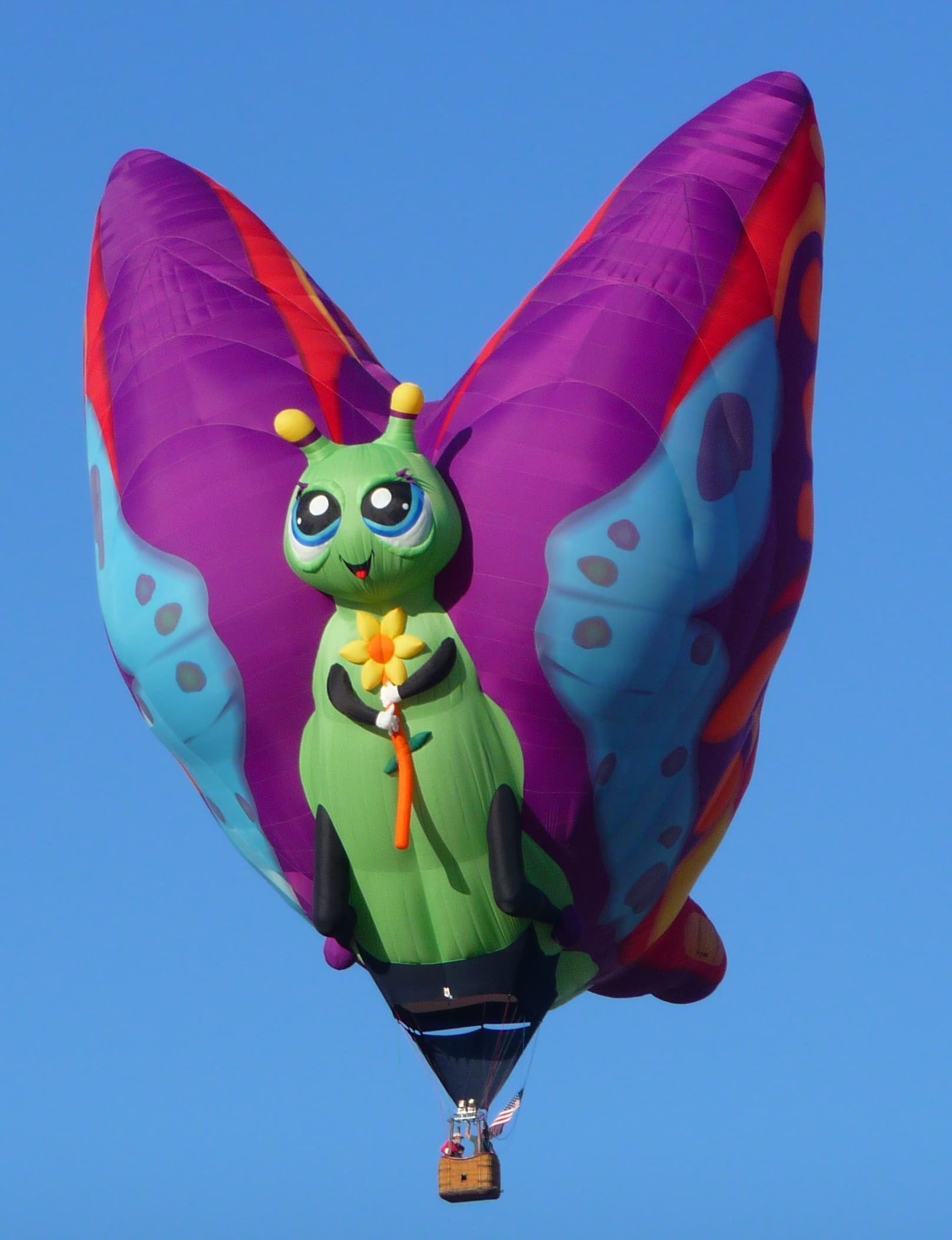 Not a real butterfly/moth (Hot Air Balloon)
