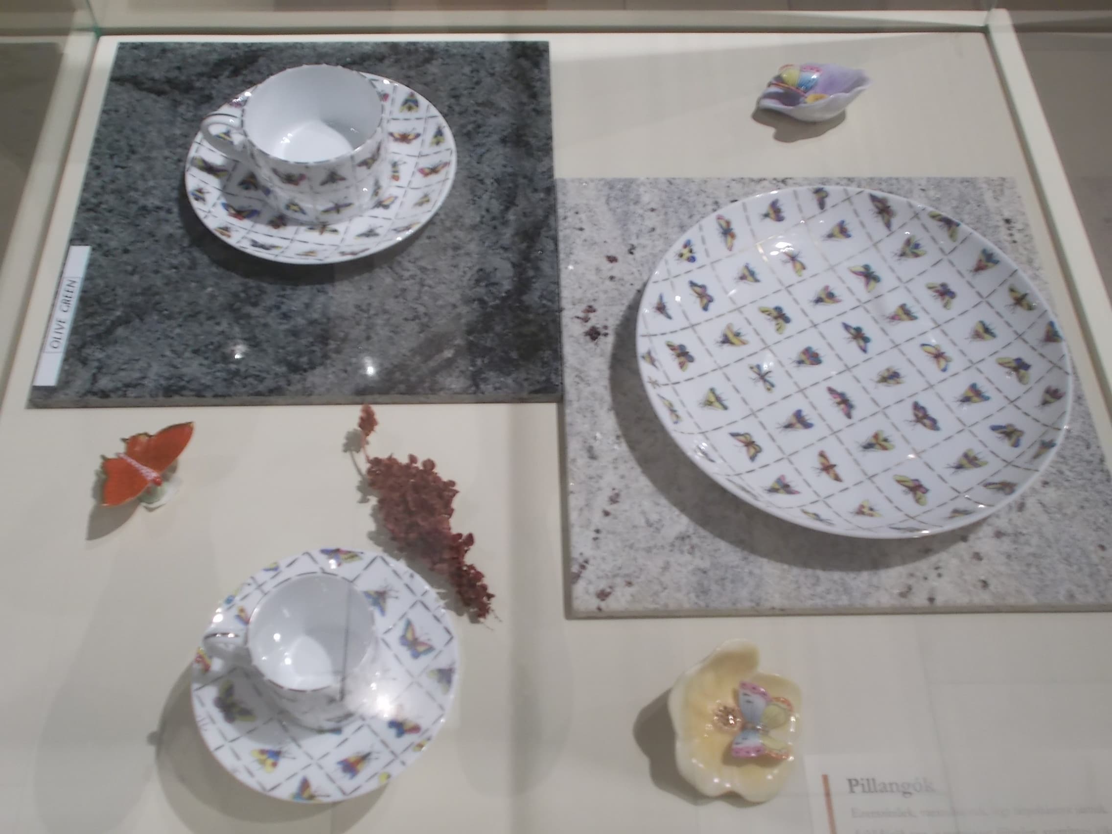 Herend Porcelain Butterfly Patterns