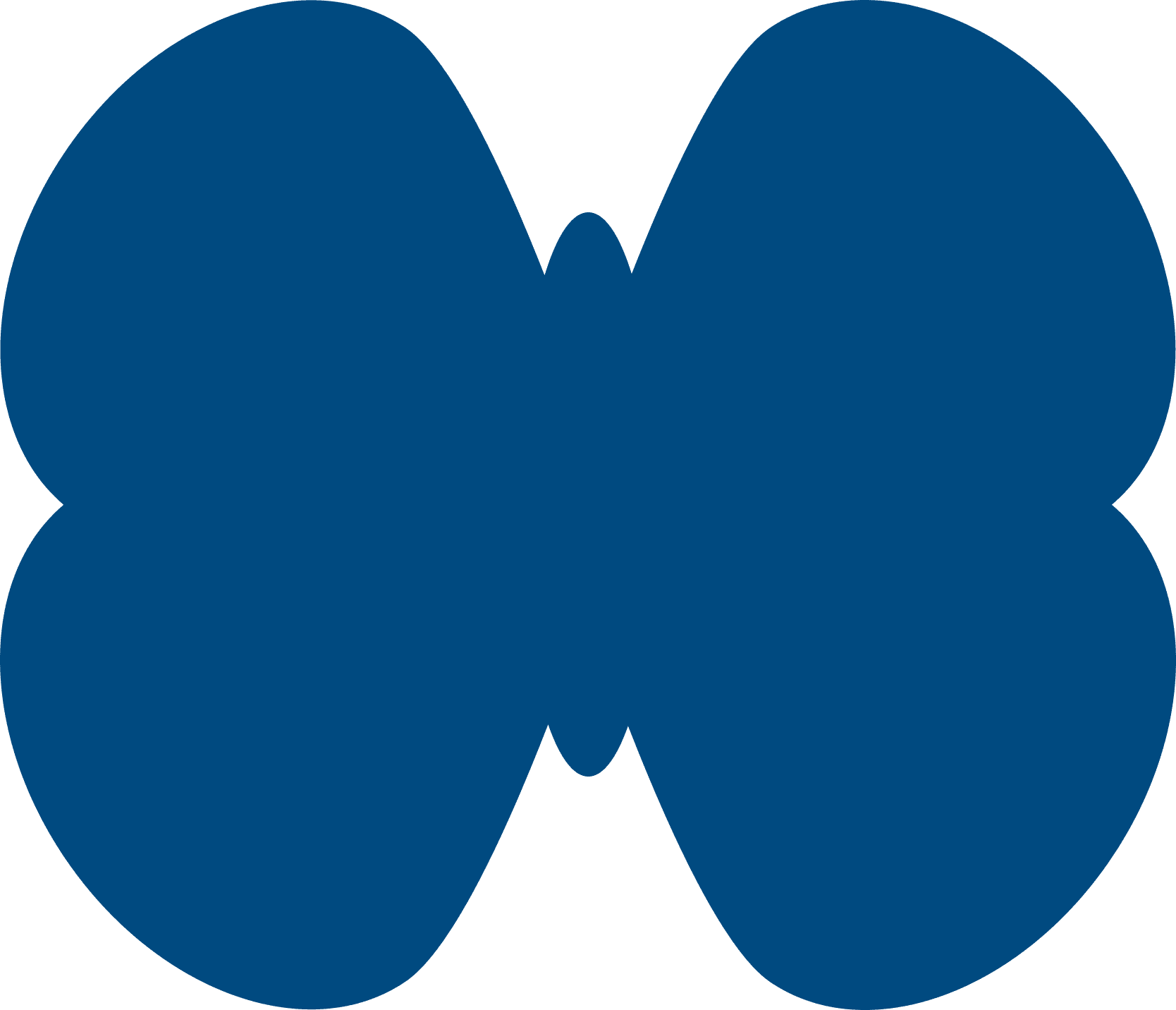 Welkingender Butterfly Silhouette