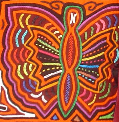 Stylized Butterfly (Mola Art)
