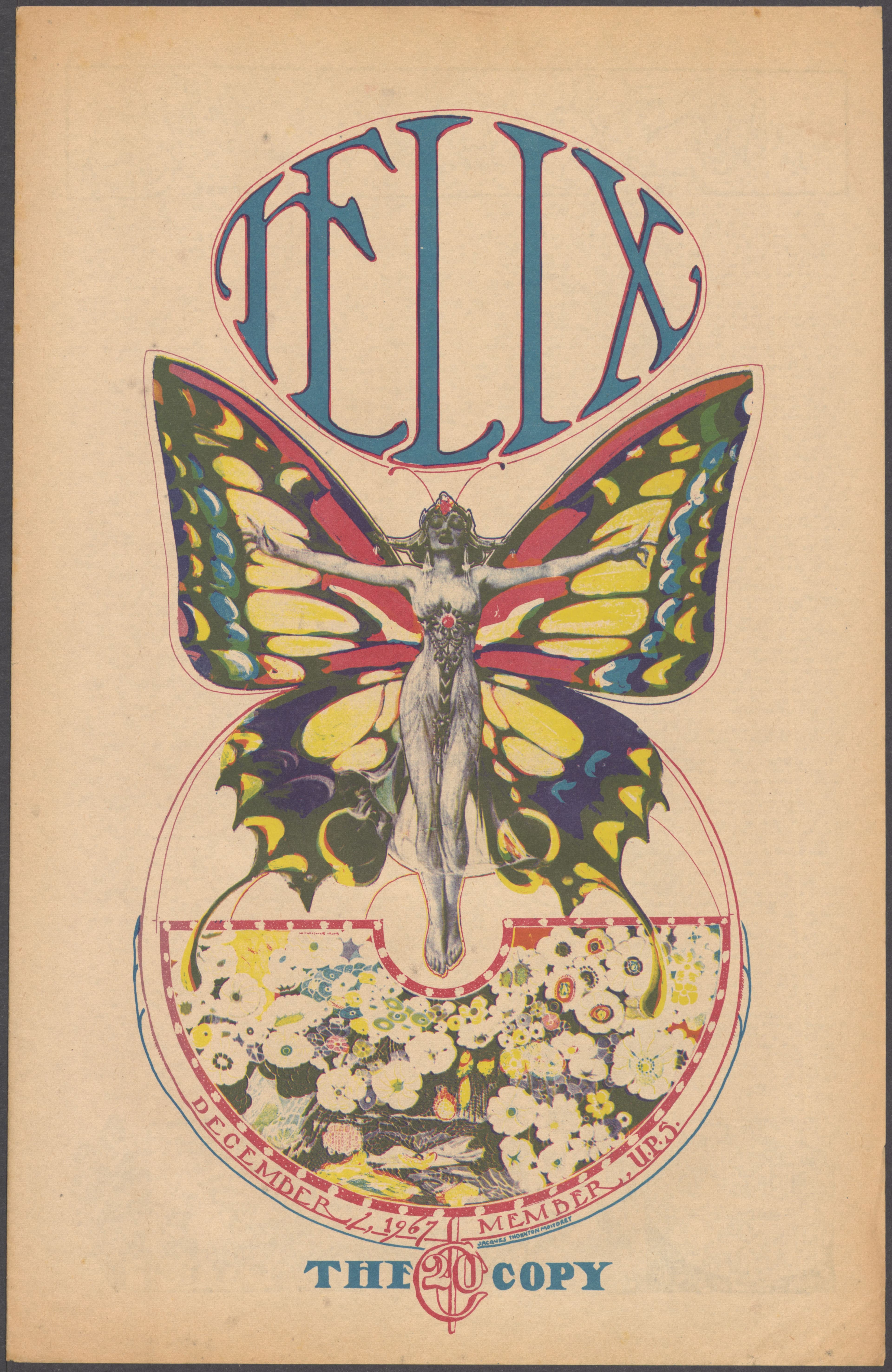 Artistic Butterfly Nymph (Helix Magazine Cover)