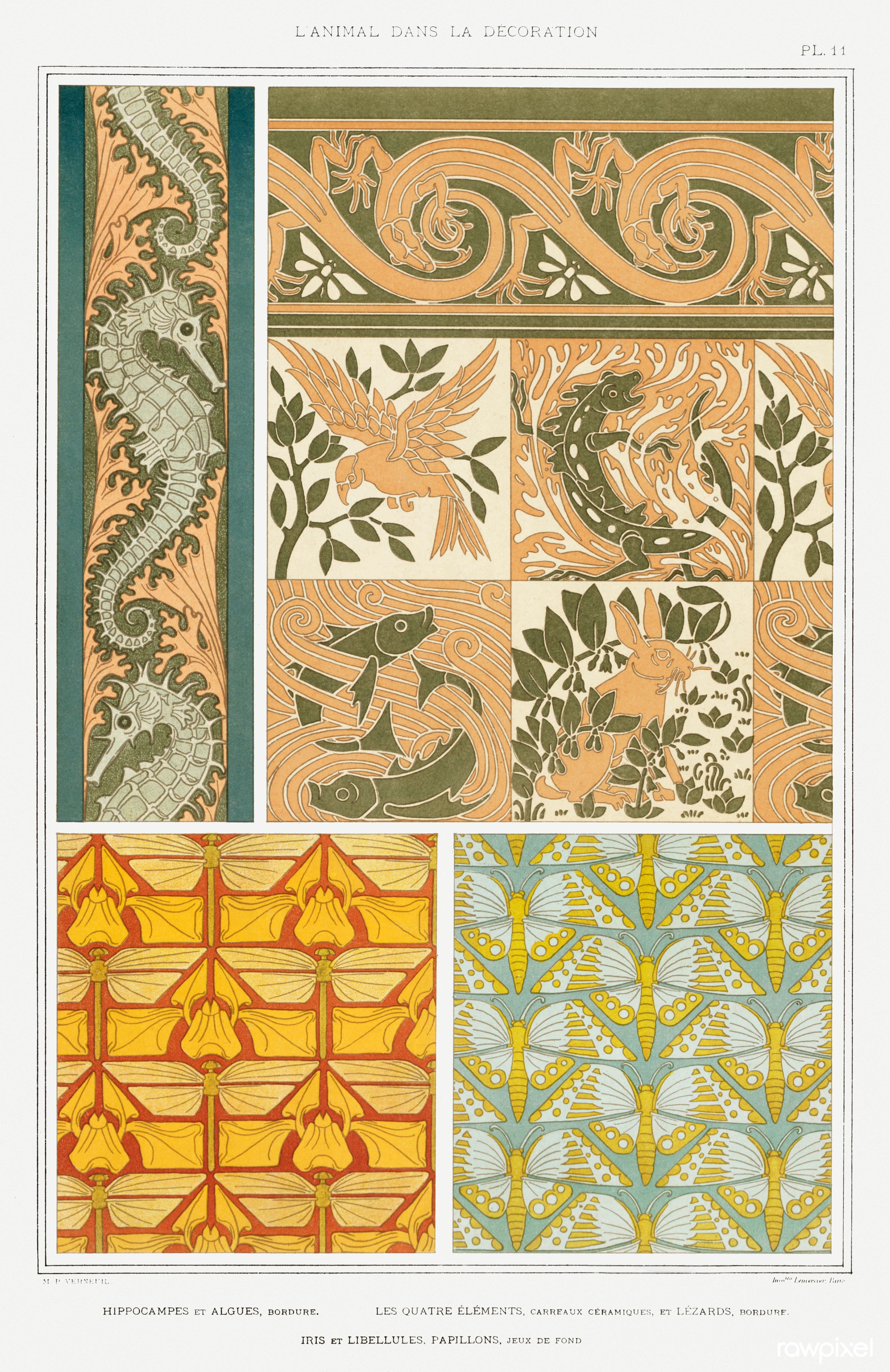 Stylized Butterfly (Decorative Pattern)