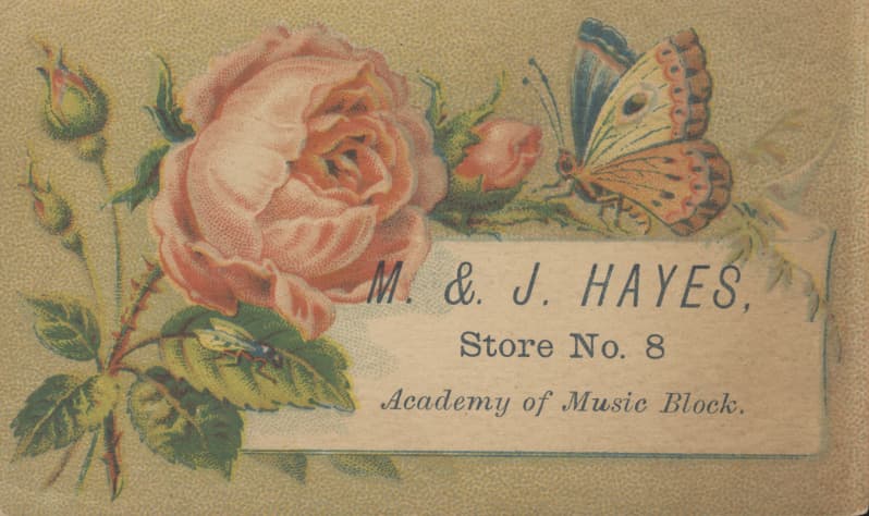 Unidentified artistic representation of a butterfly