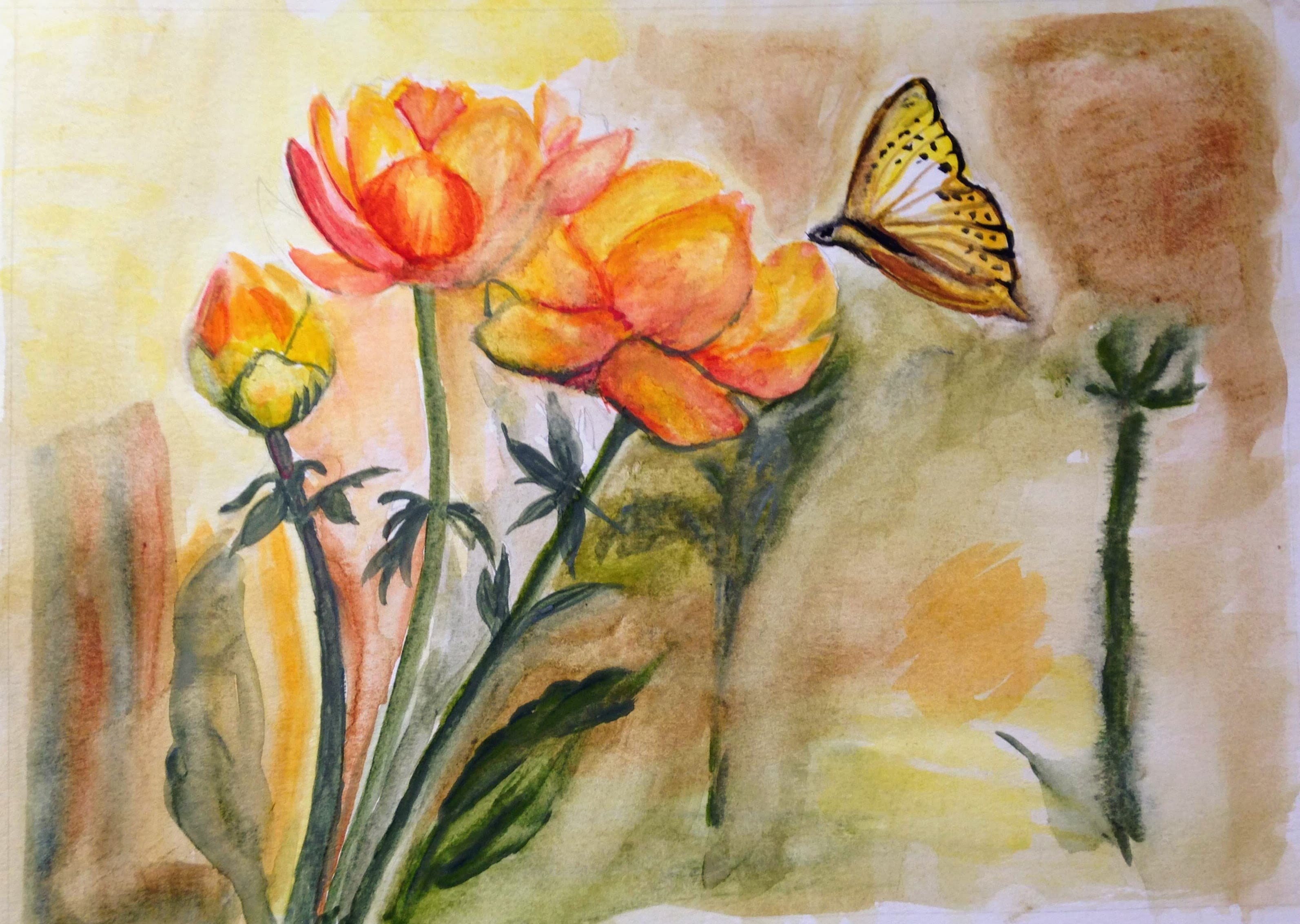 Unidentifiable Butterfly (Artistic Representation)