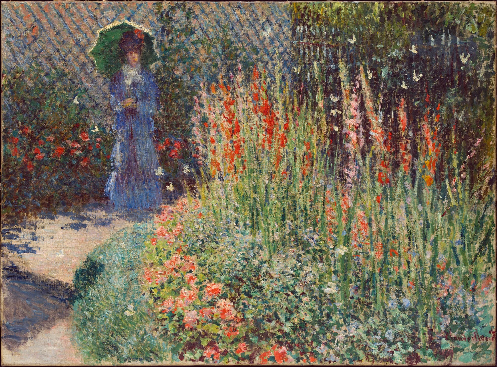 Unidentifiable Butterfly (depicted in painting)