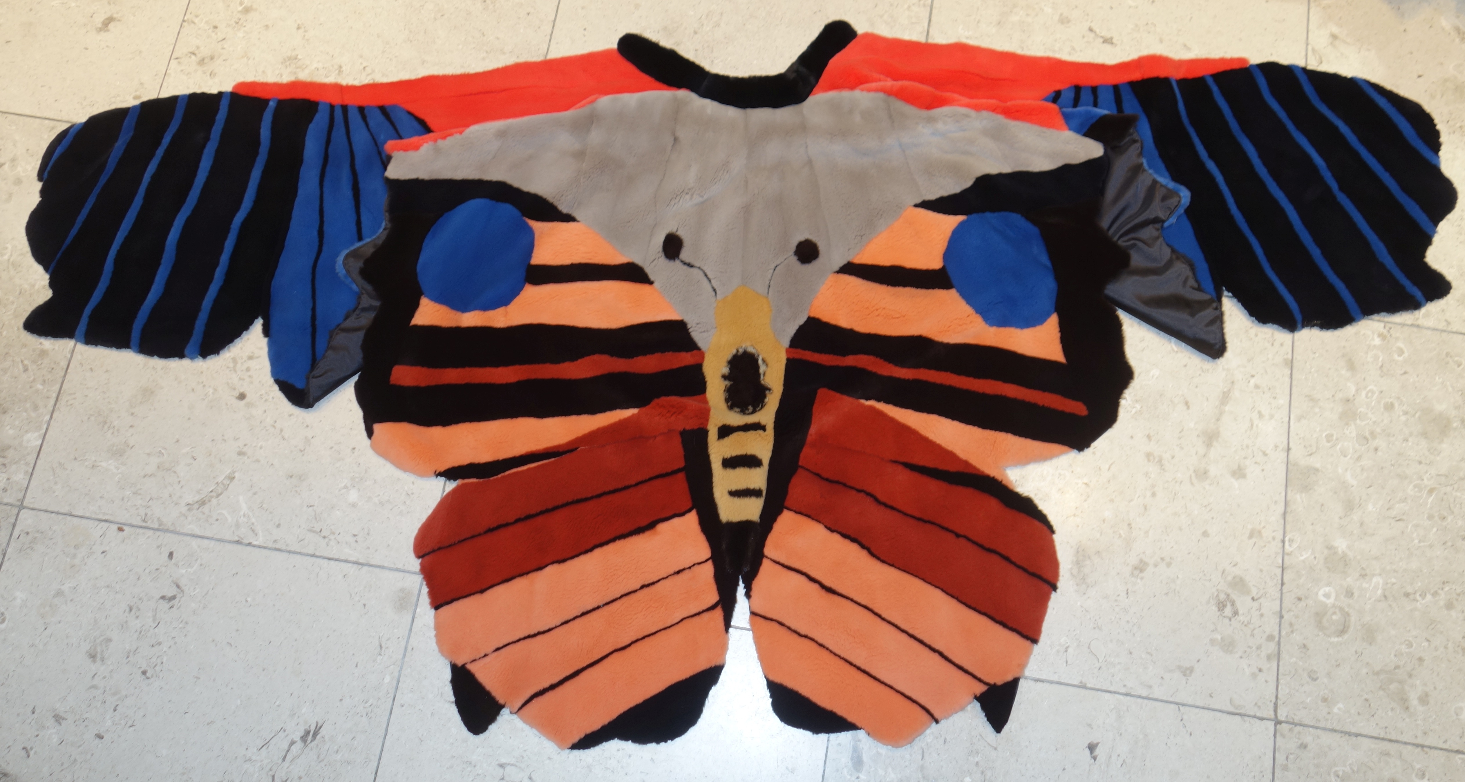 Not a real butterfly (decorative cape)
