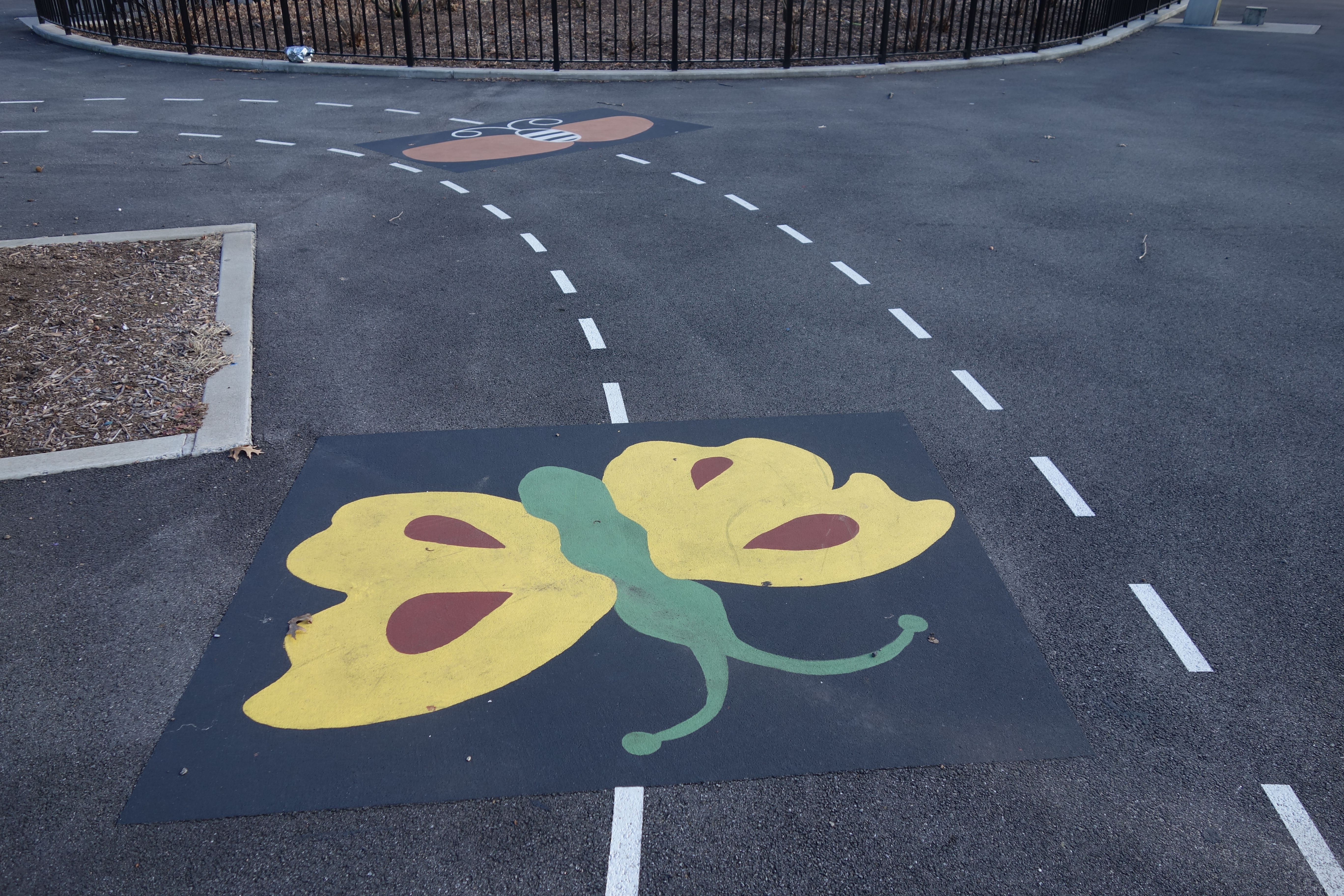 Playground Butterfly Art