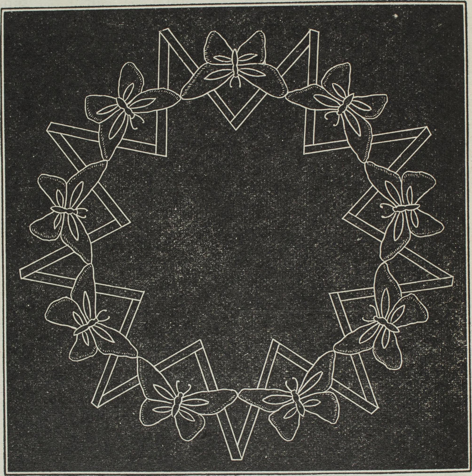 Stylized Butterfly Illustration