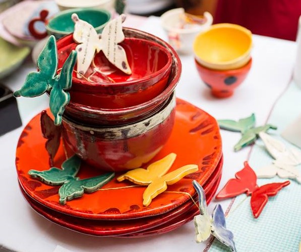 Ceramic Butterfly Decoration