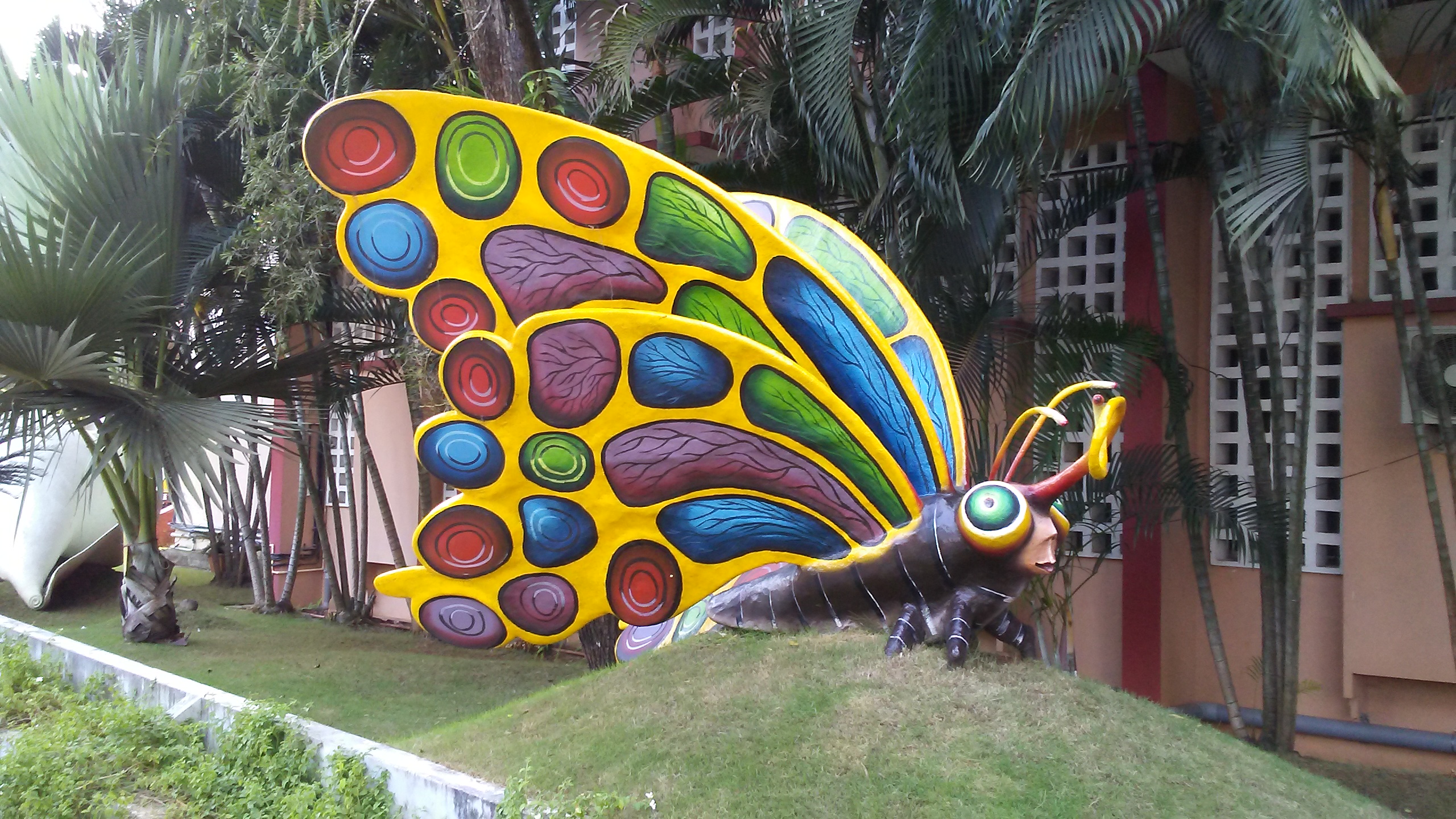 Artistic Butterfly Sculpture
