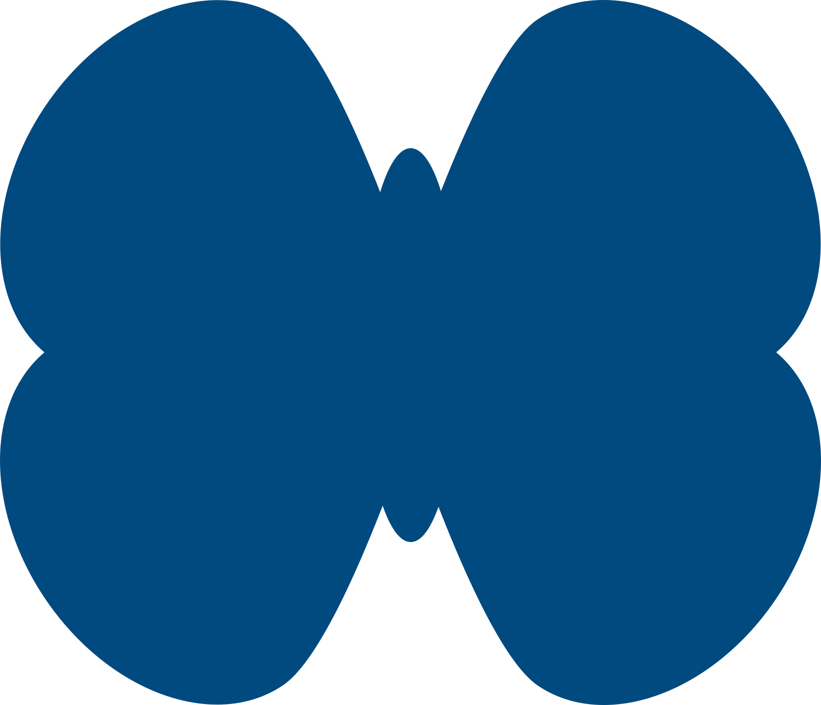 Welkingender Butterfly Silhouette