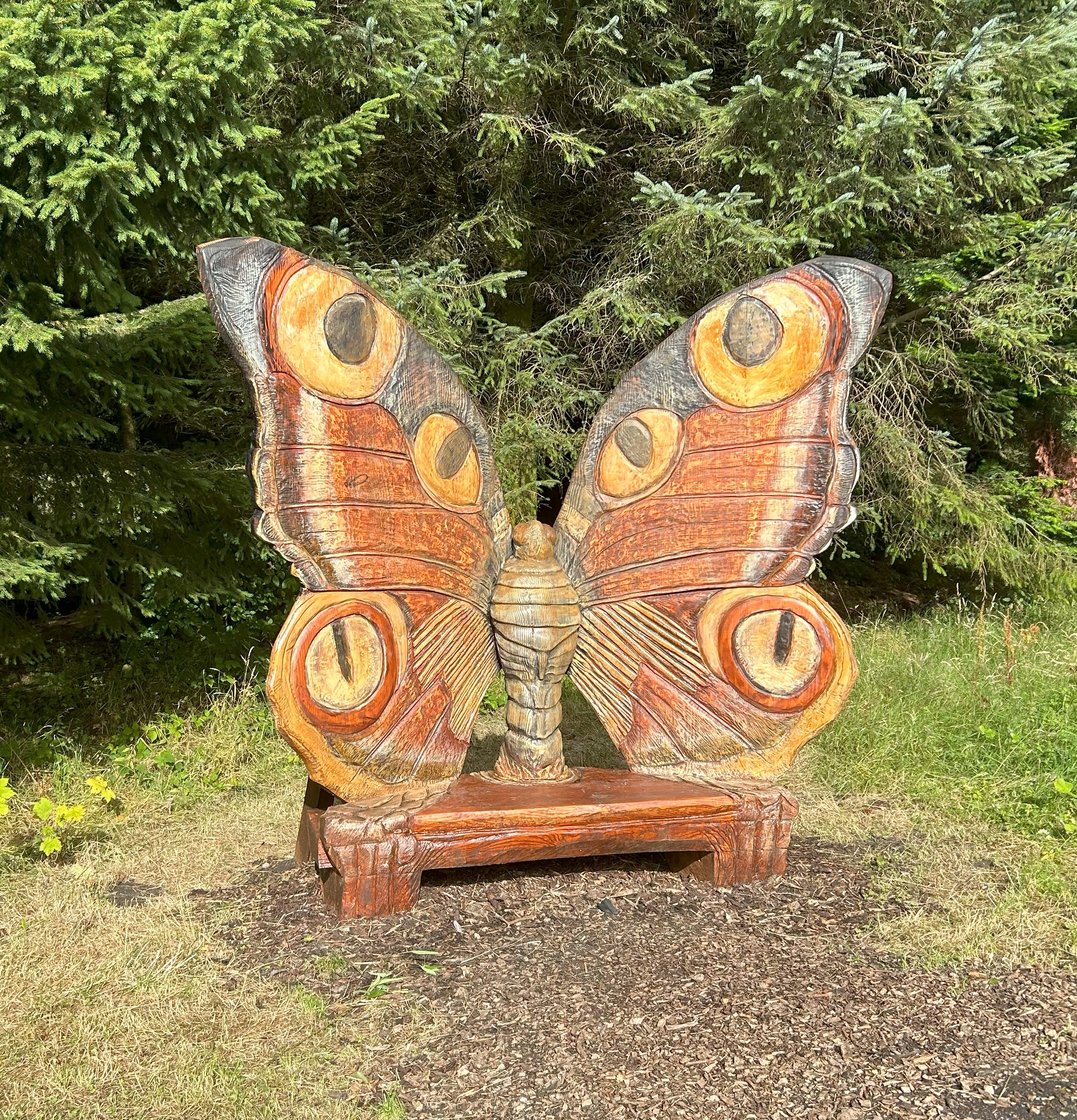 Butterfly Bench (Sculpture)